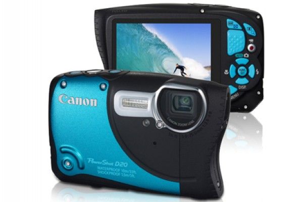 CÂMERA CANON D-20 12.1(Prova D'agua 10 Metros)